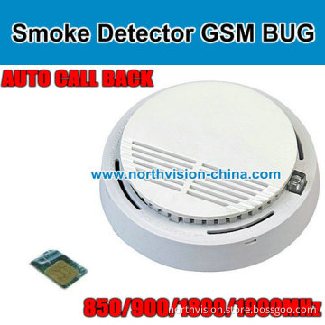Bug Listening Device Smoke Detector with Alarm System